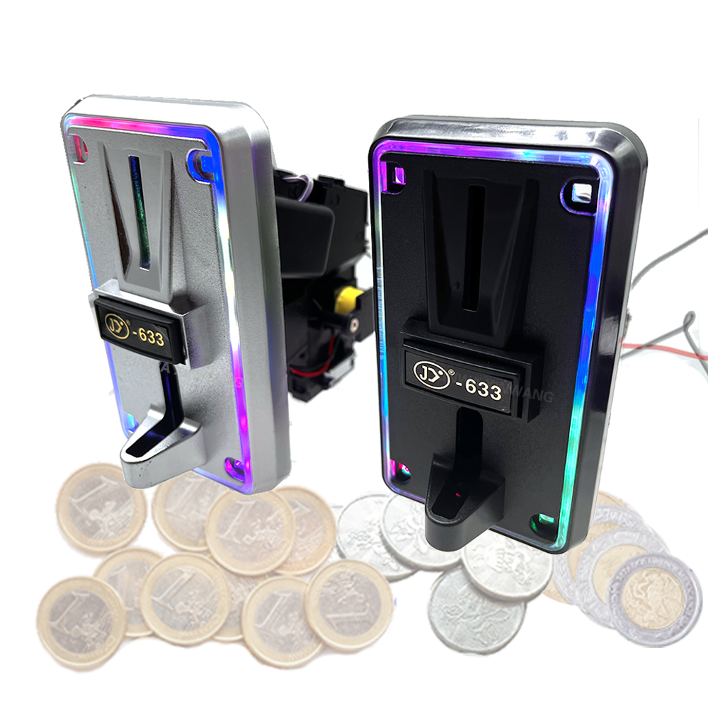 Arcade Card Vending Machine - 다중 통화 코인 수납기 LED 코인