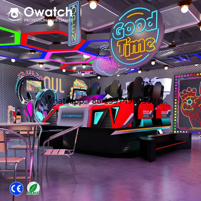 Arcade Machine Profit - 고품질 VR 6인용 기계 안정성 우수