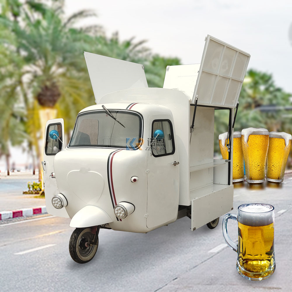 Hot Dog Vending Cart - 유럽용 전기 삼륜차 푸드 트럭, 람브로