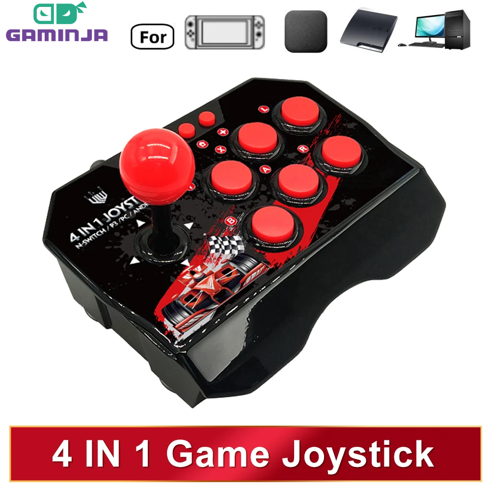 GAMINJA 4-in 1Game 조이스틱(3M USB - Arcade Game Jackpot 리뷰 및 가격