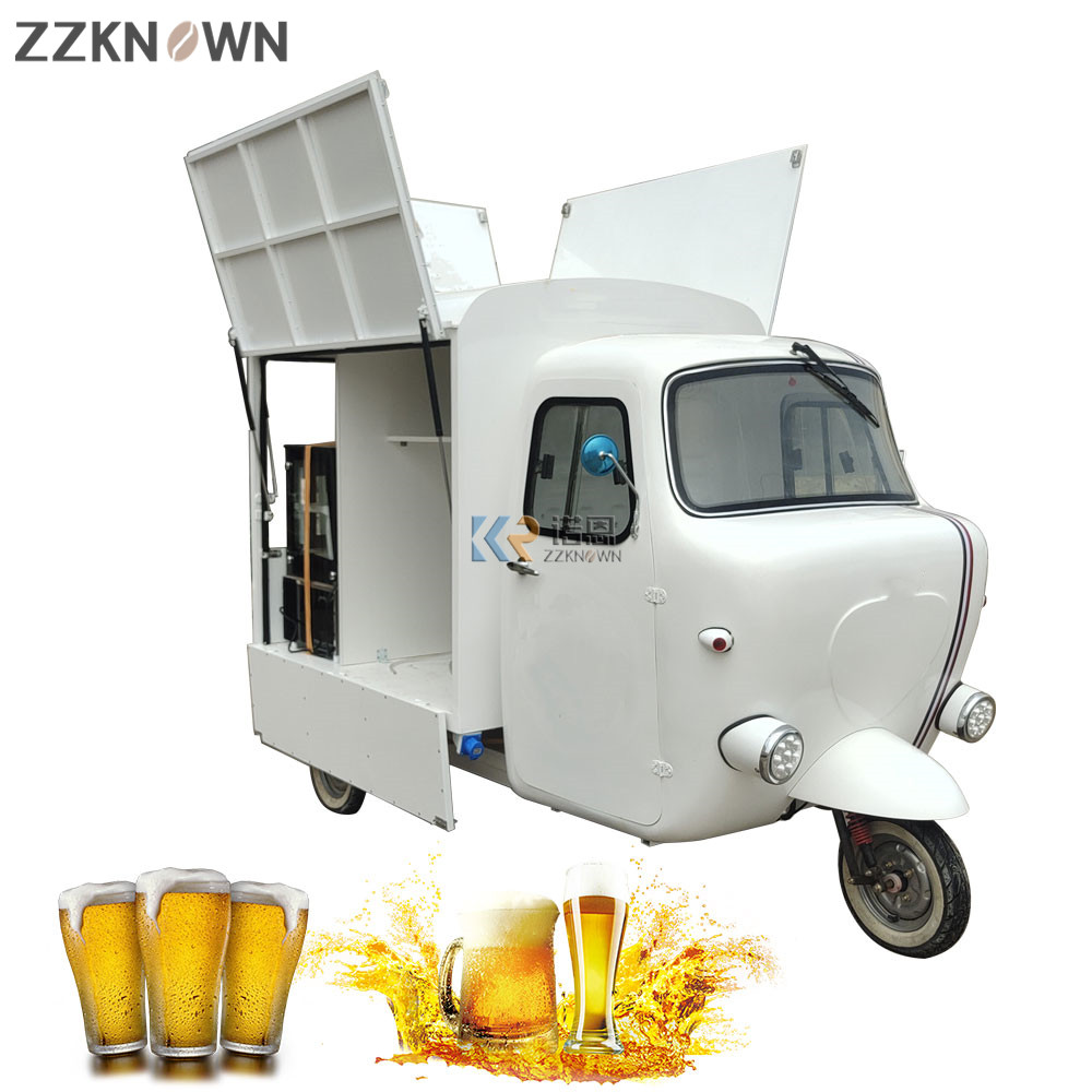 유럽용 전기 삼륜차 푸드 트럭, 람브로 스트리트 모바일 - Hot Dog Vending Cart 리뷰 및 가격