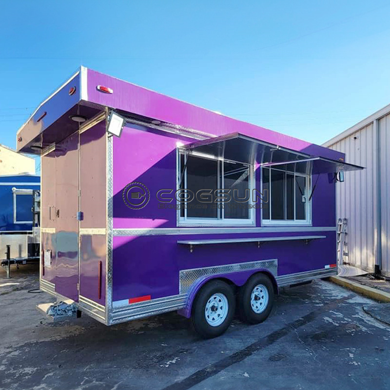 코그선 모바일 패스트푸드 트럭 고급 야외 바베큐 판매대 - Hot Dog Vending Cart 리뷰 및 가격