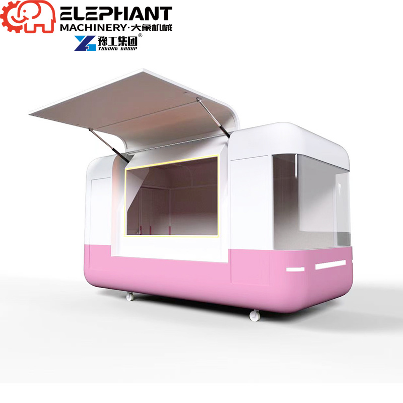 상업용 이동식 푸드 트레일러, 다기능 핫도그 카트, 거 - Hot Dog Vending Cart 리뷰 및 가격