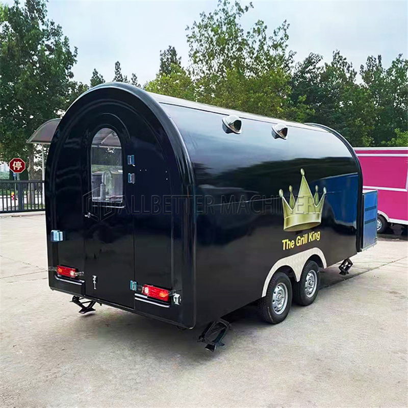 Allbetter 미국 승인 양보 커피 푸드 트레일러, - Hot Dog Vending Cart 리뷰 및 가격