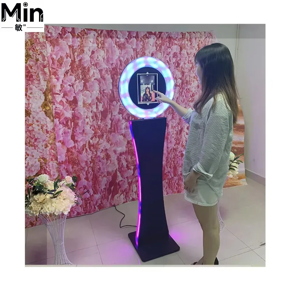 휴대용 360도 포토 부스 머신 3D 링 라이트 LED - Photo Booth Machine 리뷰 및 가격