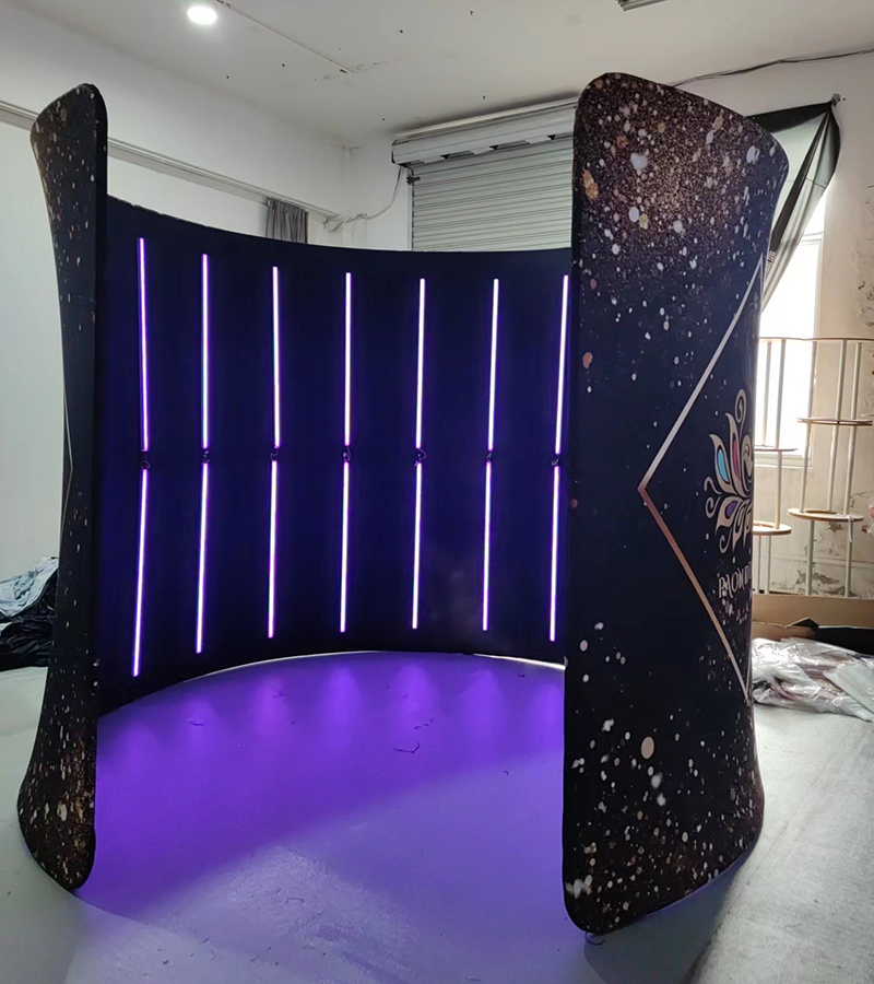 360 포토 부스 엔클로저 무료 맞춤형 로고 배경막 텐 - Photo Booth Machine 리뷰 및 가격