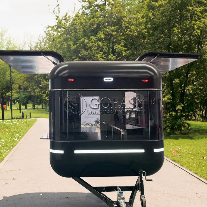 완비된 이동식 푸드 트레일러 커피 카트 바베큐 스탠드  - Hot Dog Vending Cart 리뷰 및 가격